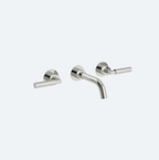 Coalbrook Zurich 3TH Wall Mounted Basin Mixer with Boss (165mm Spout) ZU1018