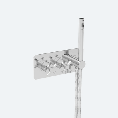 Coalbook Bank 2 Outlet Shower Value with Handspray includes Rough BA3101