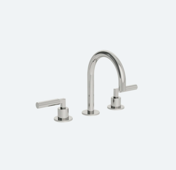 Coalbook Zurich 3th Deck Mounted Basin Mixer Round Fixed Spout ZU1006