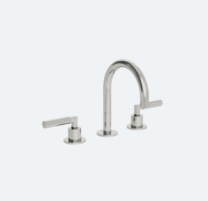 Coalbook Zurich 3th Deck Mounted Basin Mixer Round Fixed Spout ZU1006