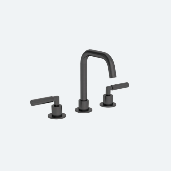 Coalbook Zurich 3th Deck Mounted Basin Mixer Angled Swivel Spout ZU1015