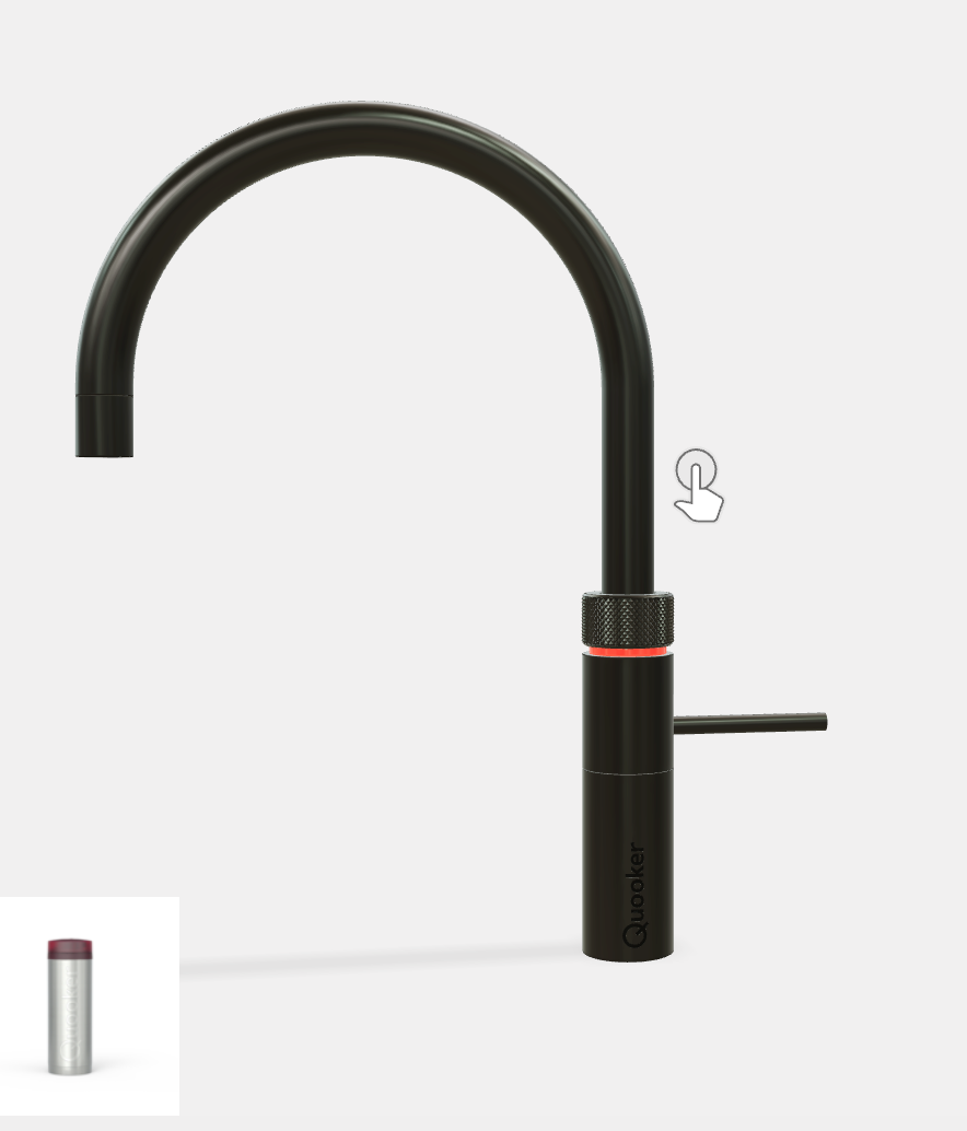 Quooker 3 in 1 PRO3 Fusion Round Boiling Water Tap