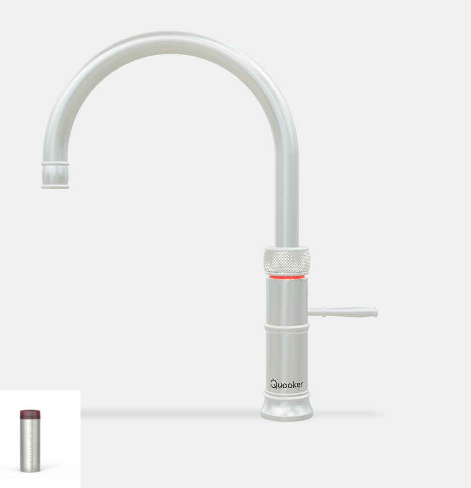 Quooker 3 in 1 PRO3 Classic Fusion Round Boiling Water Tap