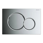Geberit Sigma01 Dual Flush Plate in Gloss Chrome