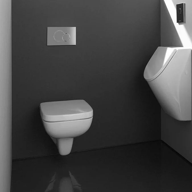 Geberit Sigma01 Dual Flush Plate in Gloss Chrome