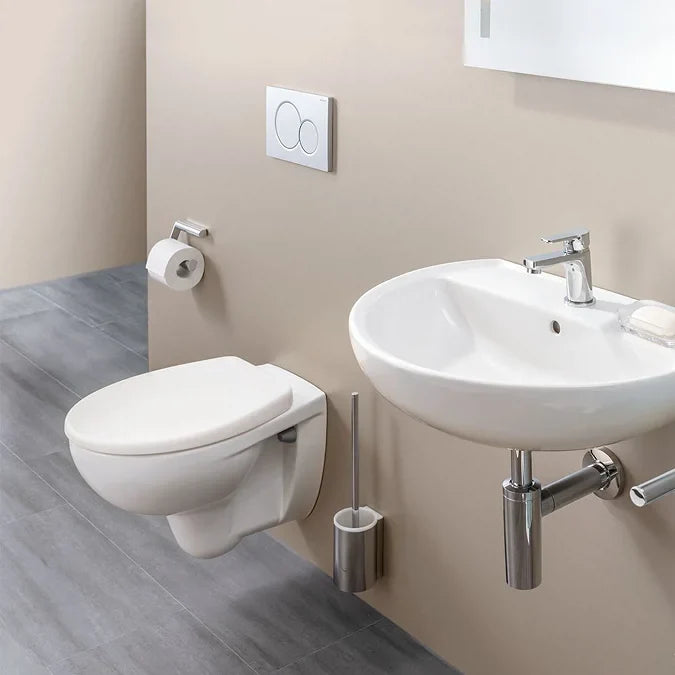 Geberit Sigma01 Dual Flush Plate in Matt Chrome