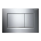 Geberit Sigma30 Dual Flush Plate in Gloss Chrome