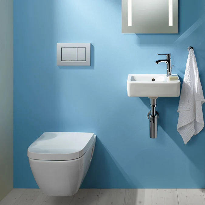 Geberit Sigma30 Dual Flush Plate in Gloss Chrome