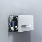 Geberit Sigma50 Dual Flush Plate in White