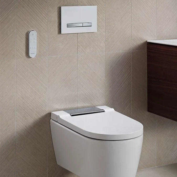 Geberit Sigma50 Dual Flush Plate in White