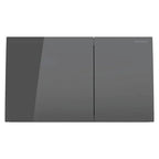 Geberit Sigma70 Dual Flush Plate in Lava Glass
