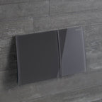 Geberit Sigma70 Dual Flush Plate in Lava Glass