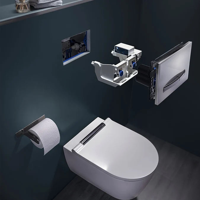 Geberit Duofix 980mm Wall-Hung WC Frame with Sigma 12cm Cistern