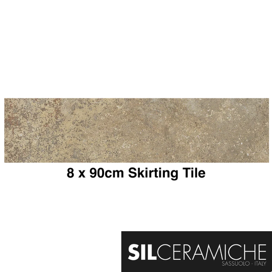 Sil Ceramiche Languedoc Skirting Tile 10mm 8 x 90 cm 2