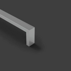Warmup Burdock Electric Square Single Bar Heated Towel Rail 5