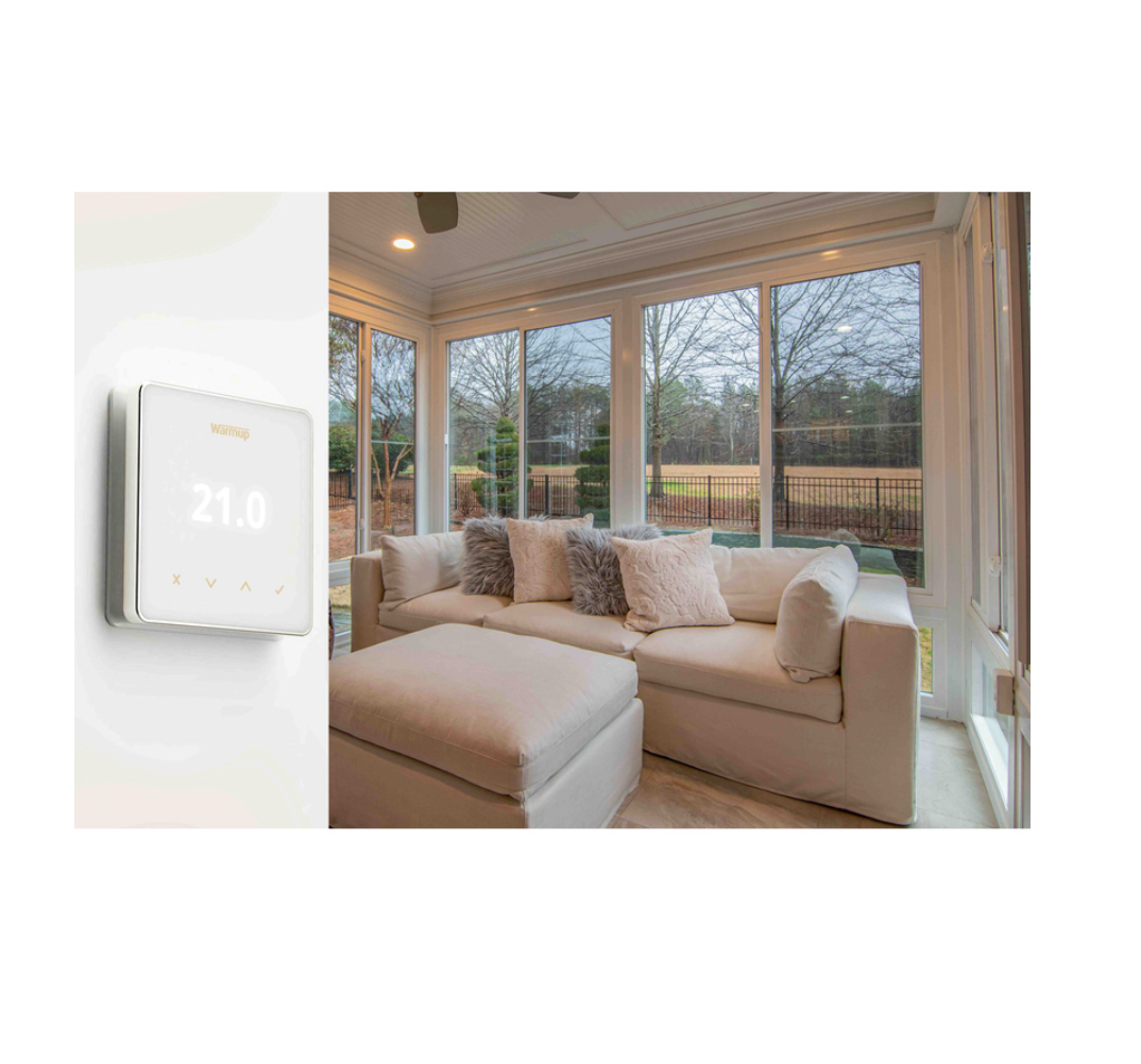 Warmup WiFi Element Thermostat white 2
