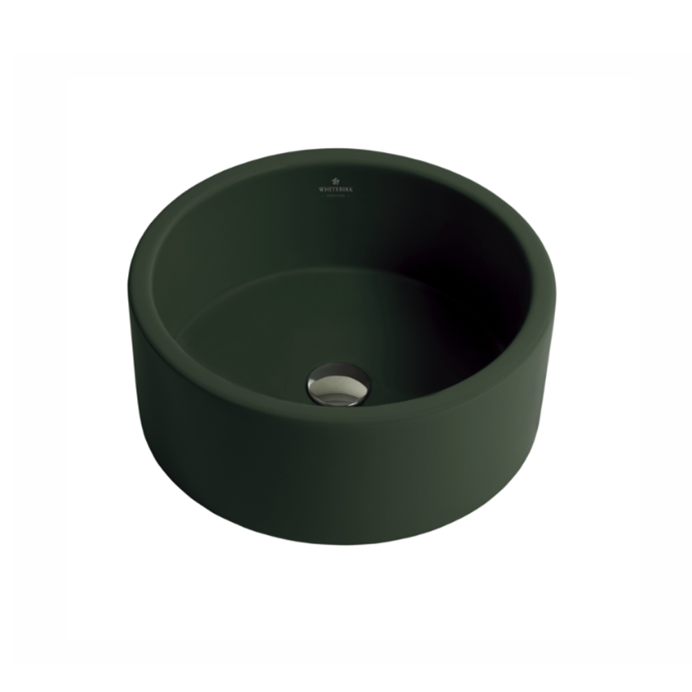 Whitebirk Sink Company Calder Bathroom Basin 400x400x165mm green