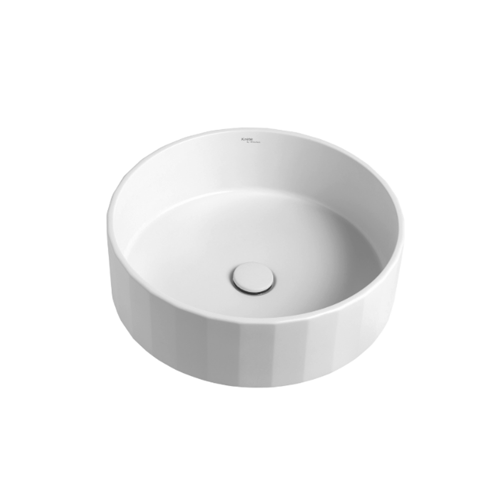 Whitebirk Sink Company Chania Sink 400 x 400 x 125mm white