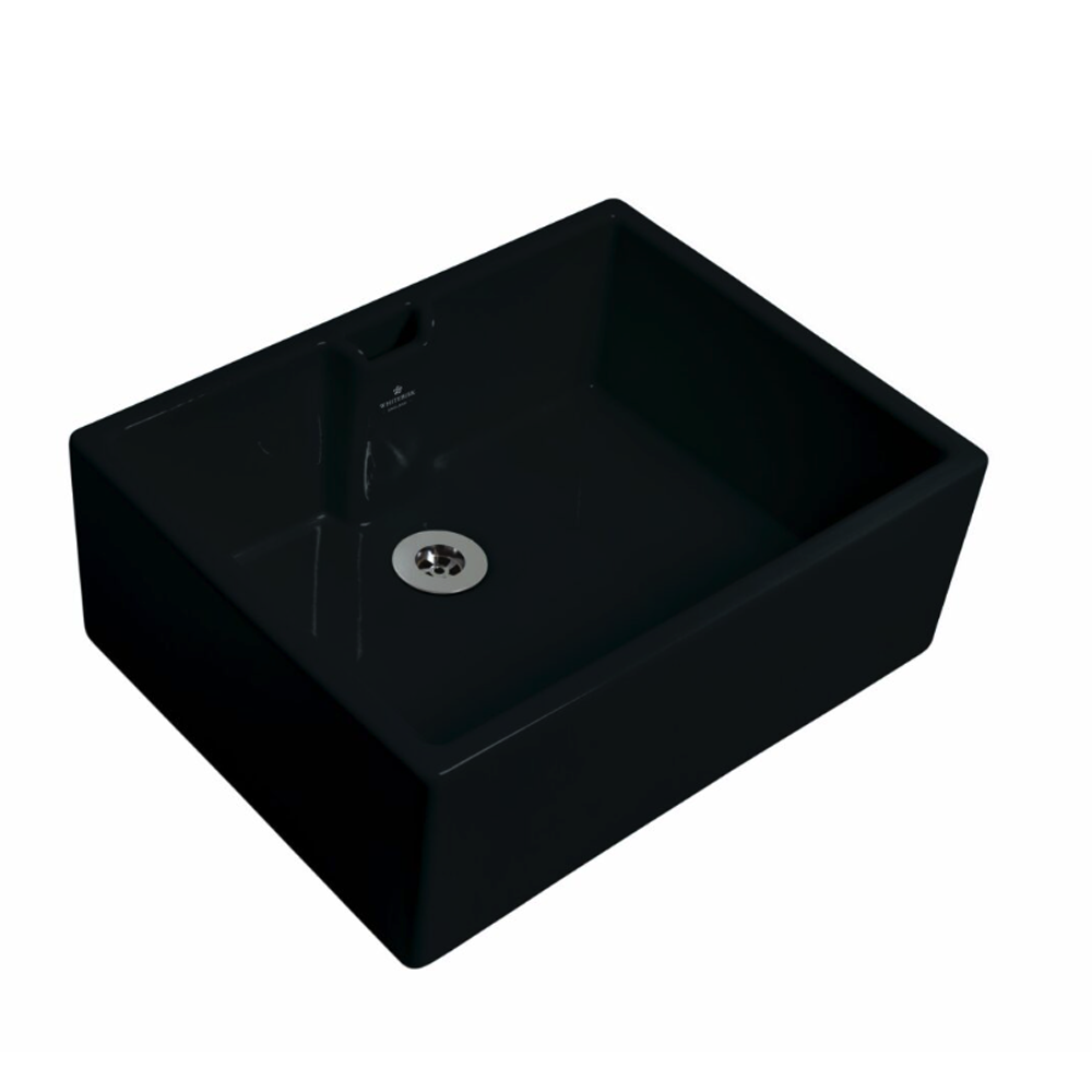 Whitebirk Sink Company Cleveleys Sink 595x460x225mm black matt