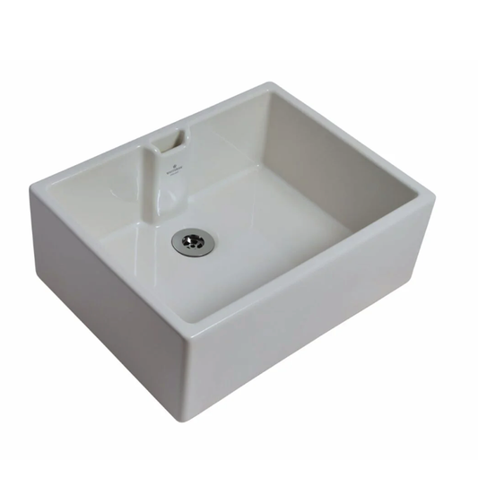 Whitebirk Sink Company Cleveleys Sink 595x460x225mm gloss white