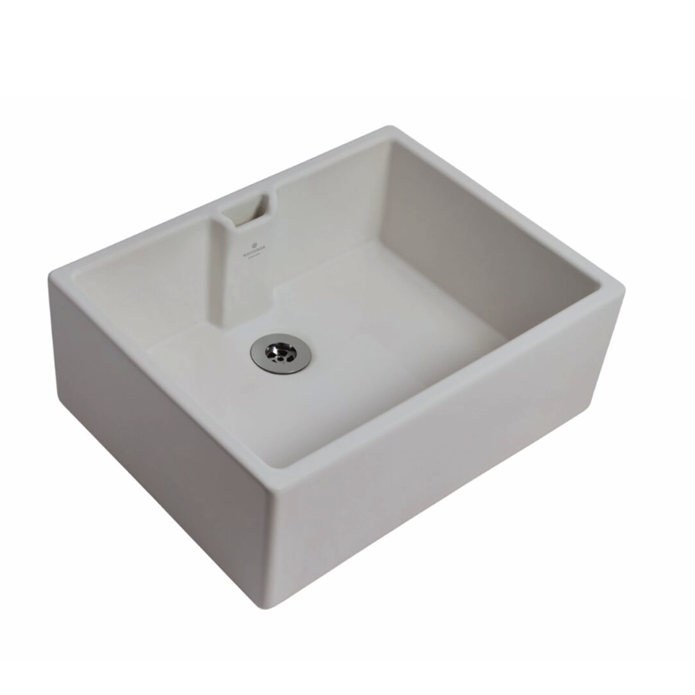 Whitebirk Sink Company Cleveleys Sink 595x460x225mm white matt