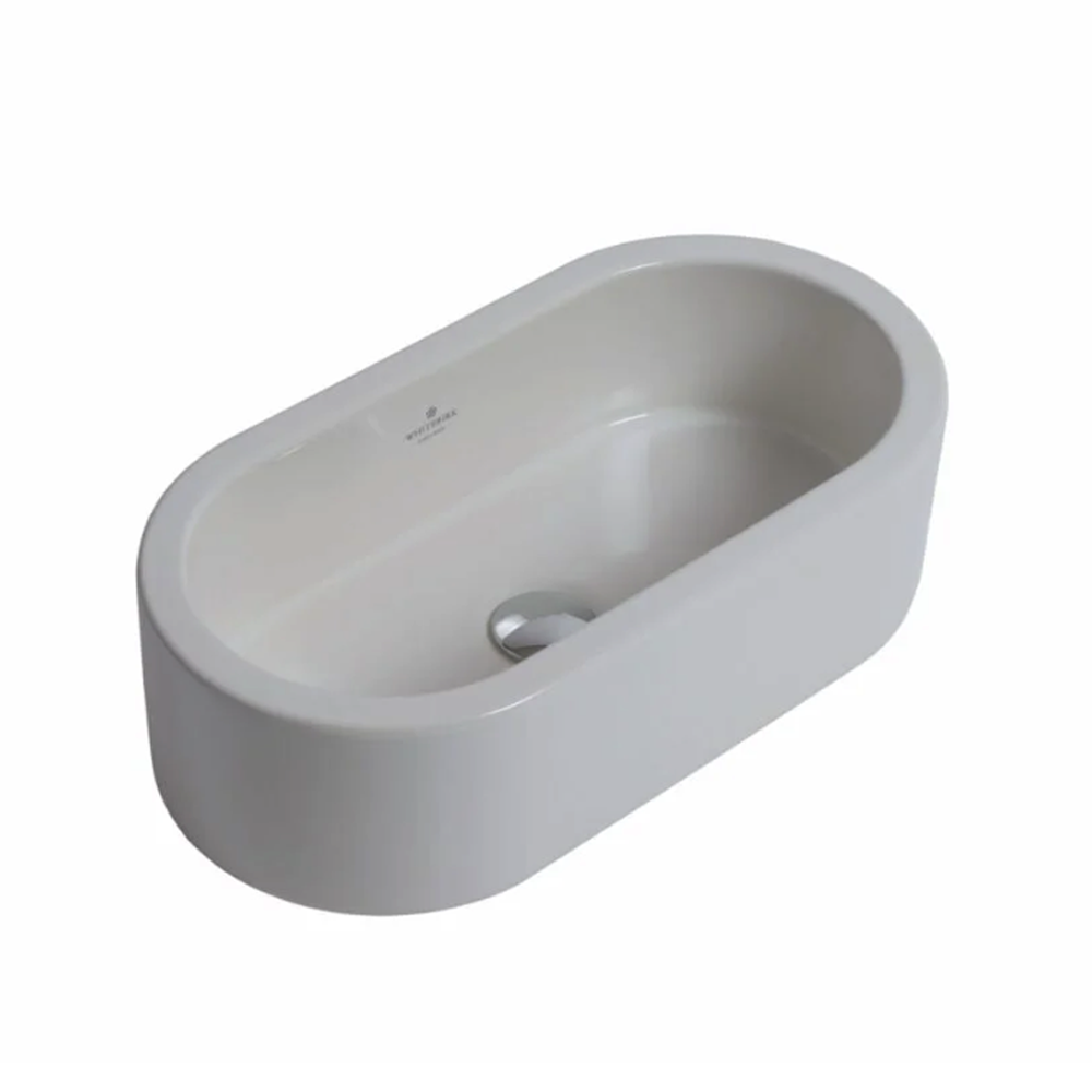 Whitebirk Sink Company Eden Bathroom Basin 520 x 270 x 150mm white gloss