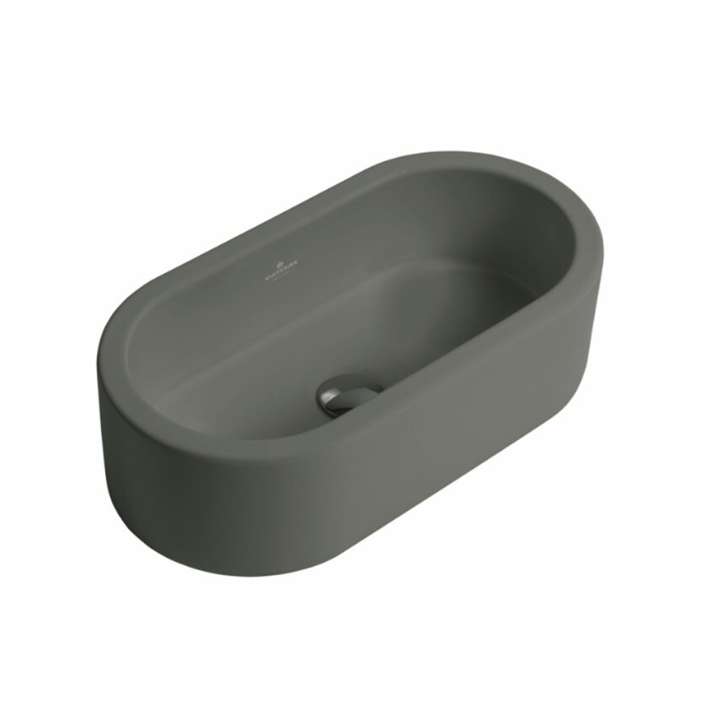 Whitebirk Sink Company Eden Bathroom Basin 520 x 270 x 150mm matt grey 