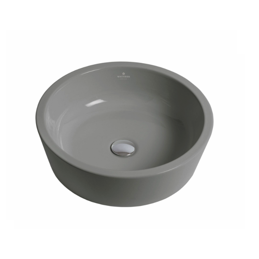 Whitebirk Sink Company Irwell Bathroom Basin 450 x 450 x 135mm grey gloss