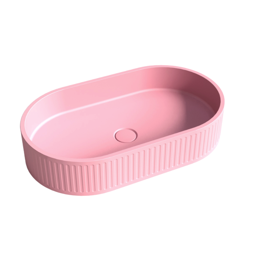Whitebirk Sink Company Marathi Sink 600 x 350 x 120mm pink
