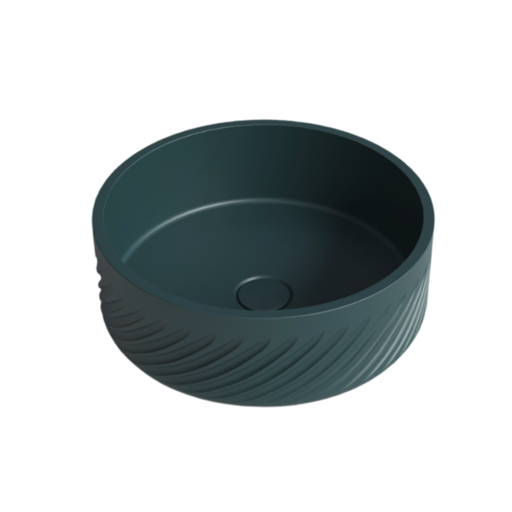 Whitebirk Sink Company Margarites Sink 380 x 380 x 140mm blue