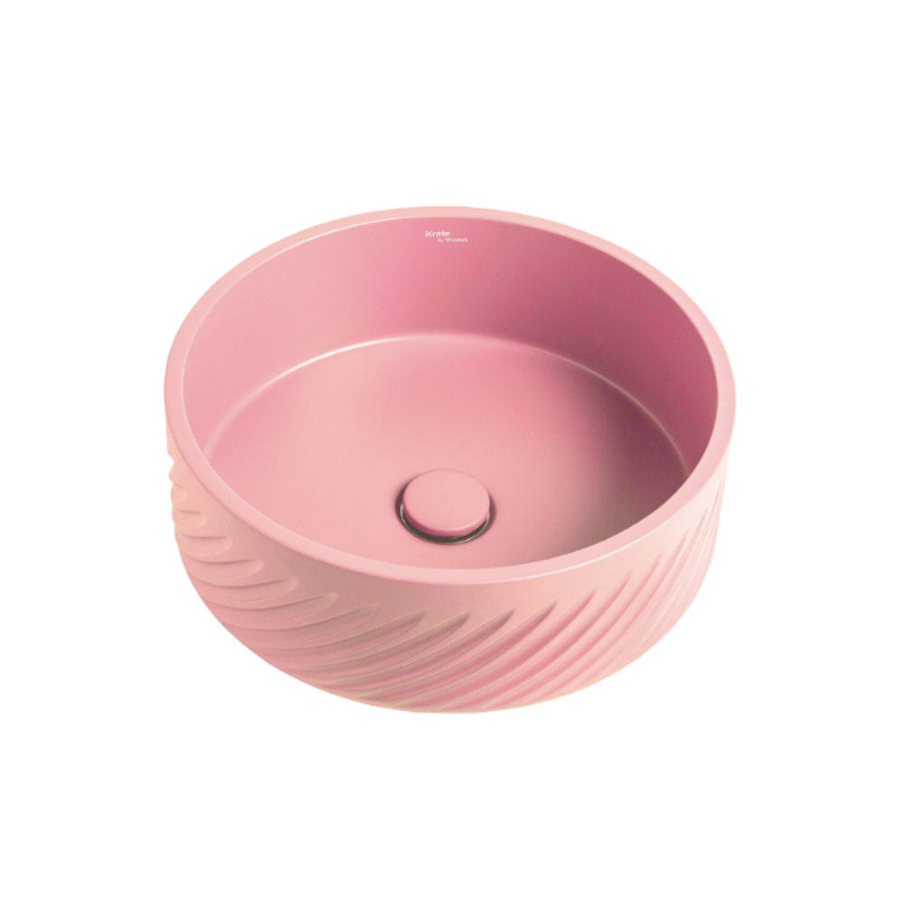 Whitebirk Sink Company Margarites Sink 380 x 380 x 140mm pink