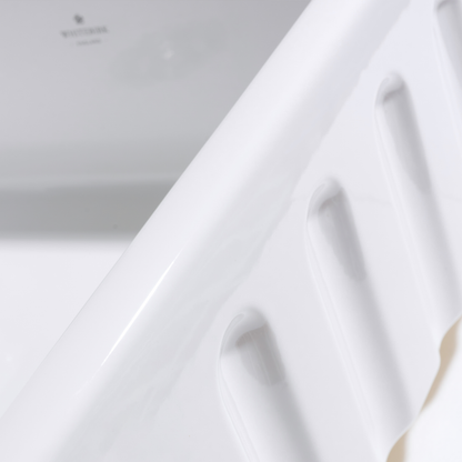 Whitebirk Sink Company Trawden fluted Double Kitchen Sink  4