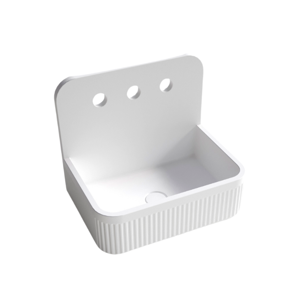 Whitebirk Sink Company Zaros 450 x 320 x 380mm white