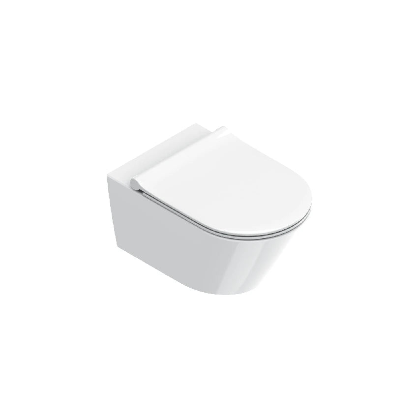 Catalano Zero 55 wall-hung rimless WC Up-Fix in gloss white