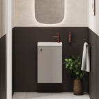 Crosswater Alo Cloakroom Unit with Basin in Storm Grey