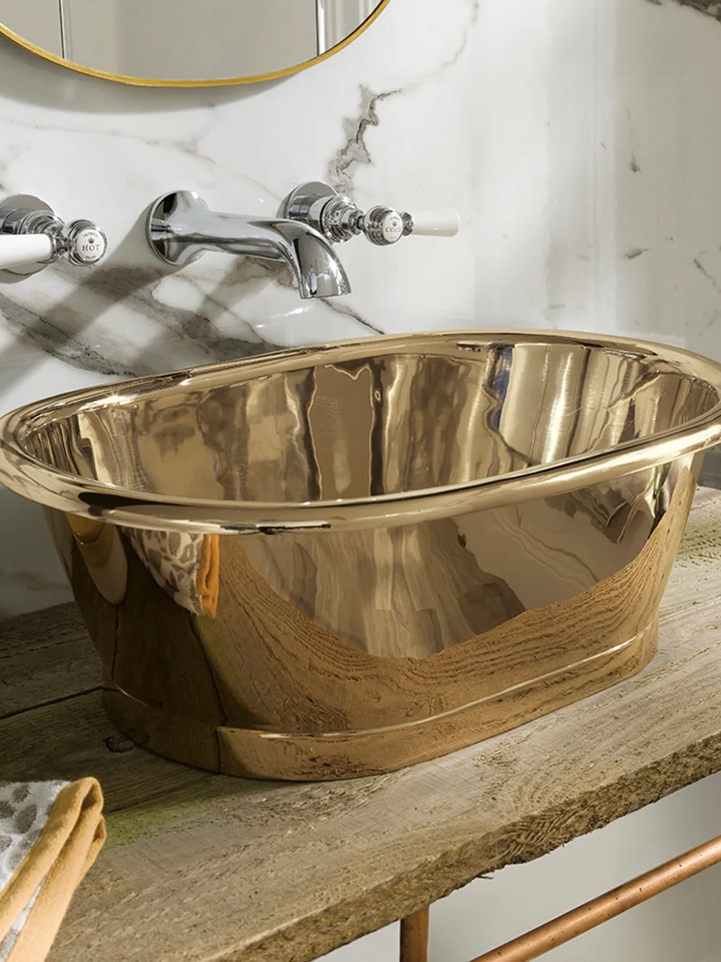 BC Designs Roll Top Countertop Basin official product image