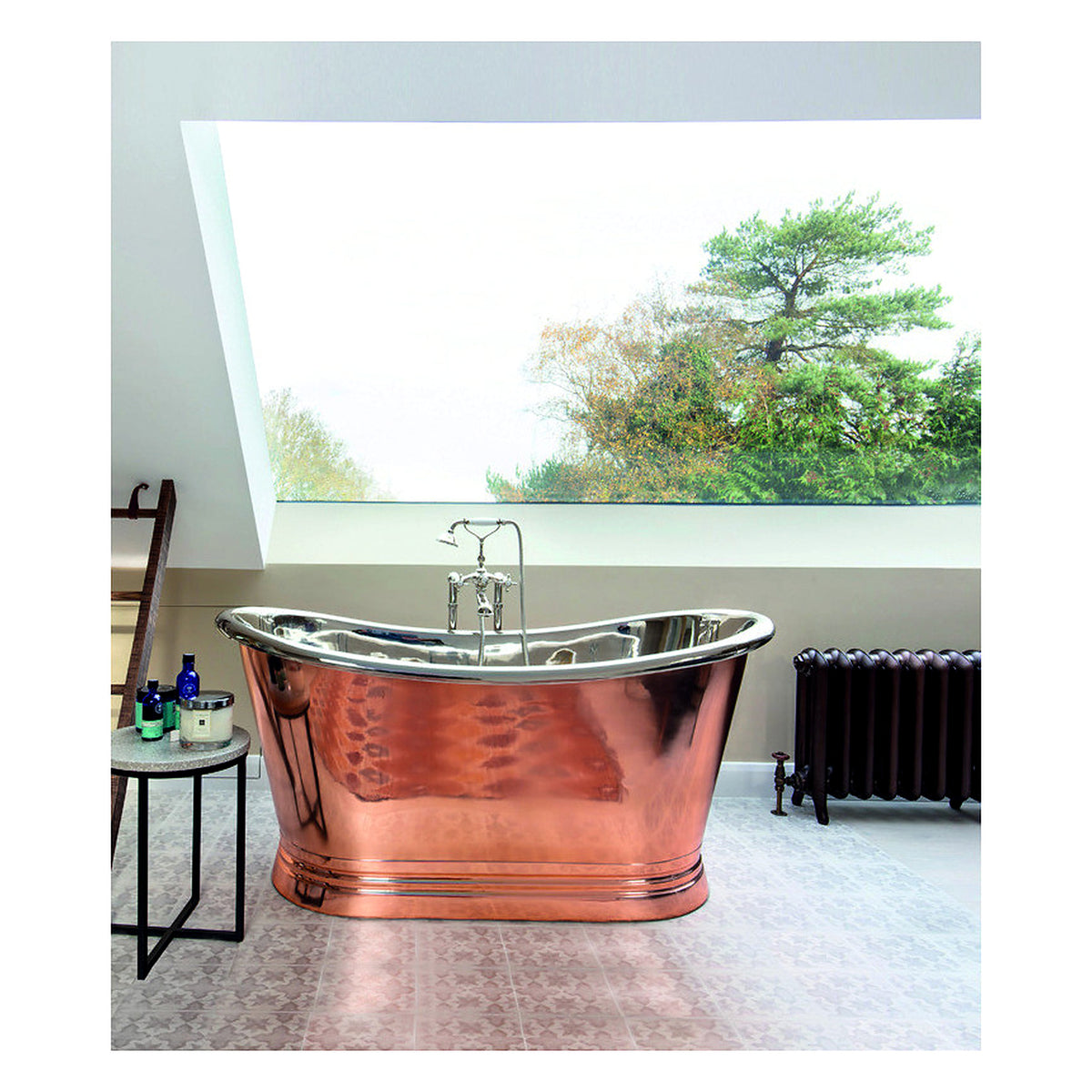 BC Designs Copper/Nickel Boat Bath room set