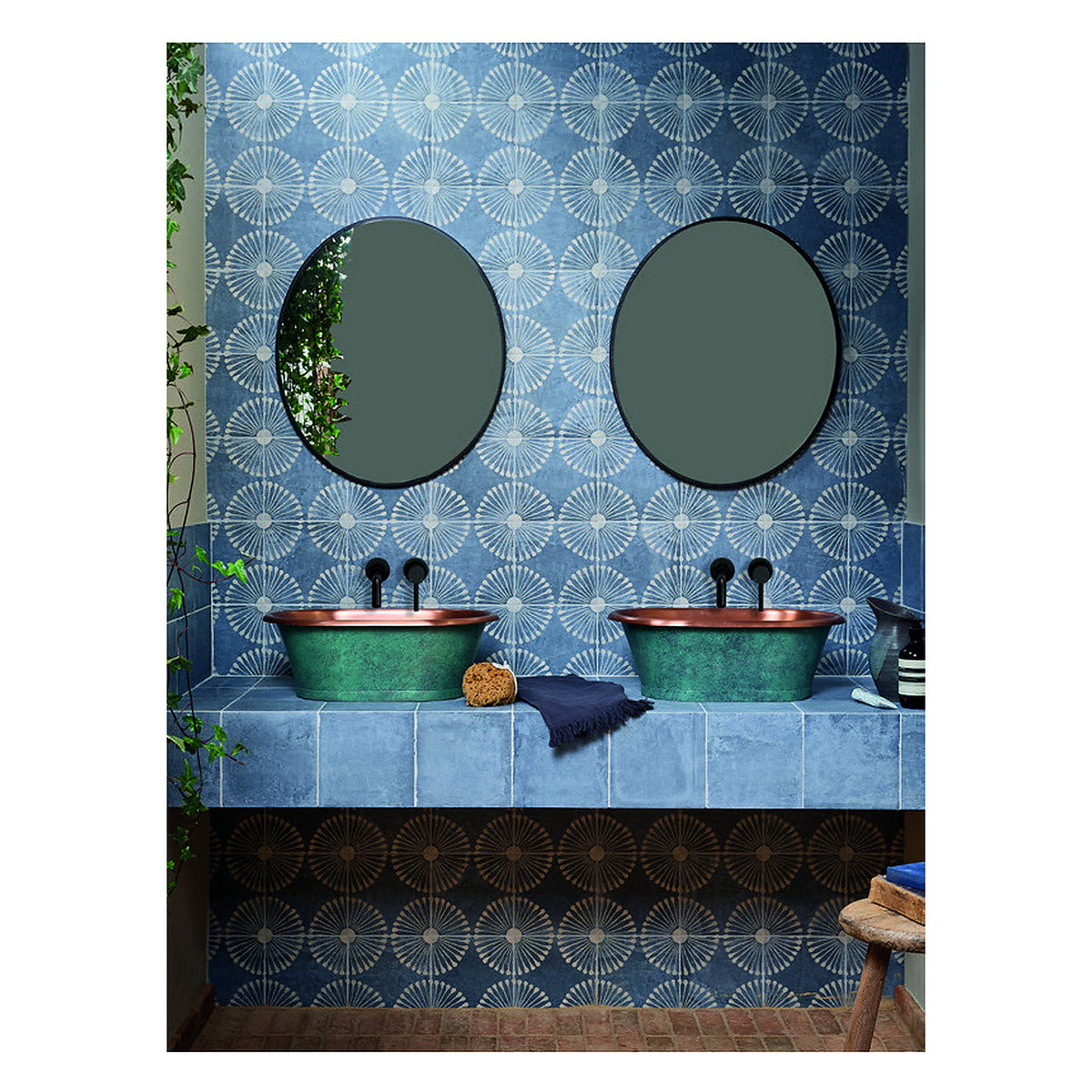 BC Designs Roll Top Countertop Basin room set