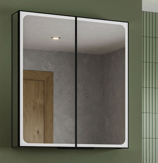 HIB Euna Bathroom Cabinet ( Various Sizes and Trim Colours )