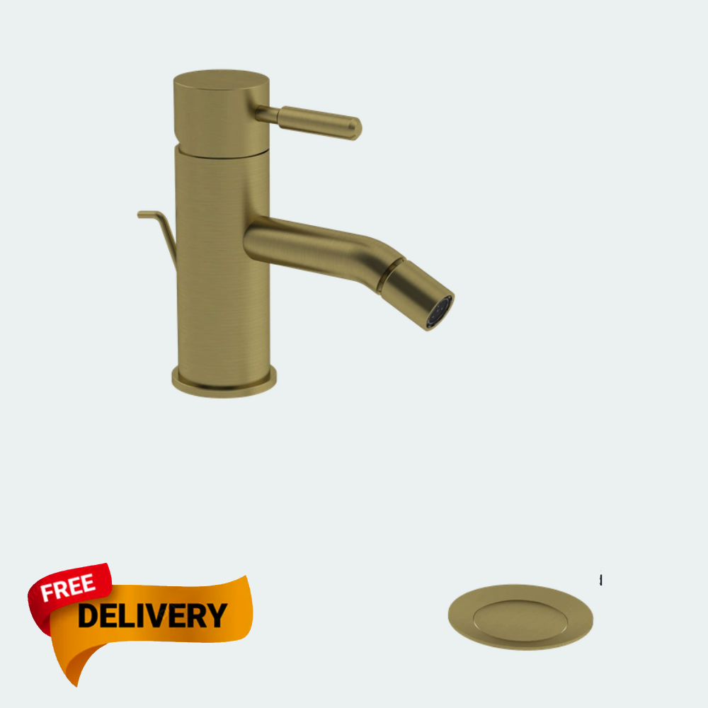 Coalbrook Domo Bidet mixer with pop-up waste DO1010 ( 4 Colours Available )