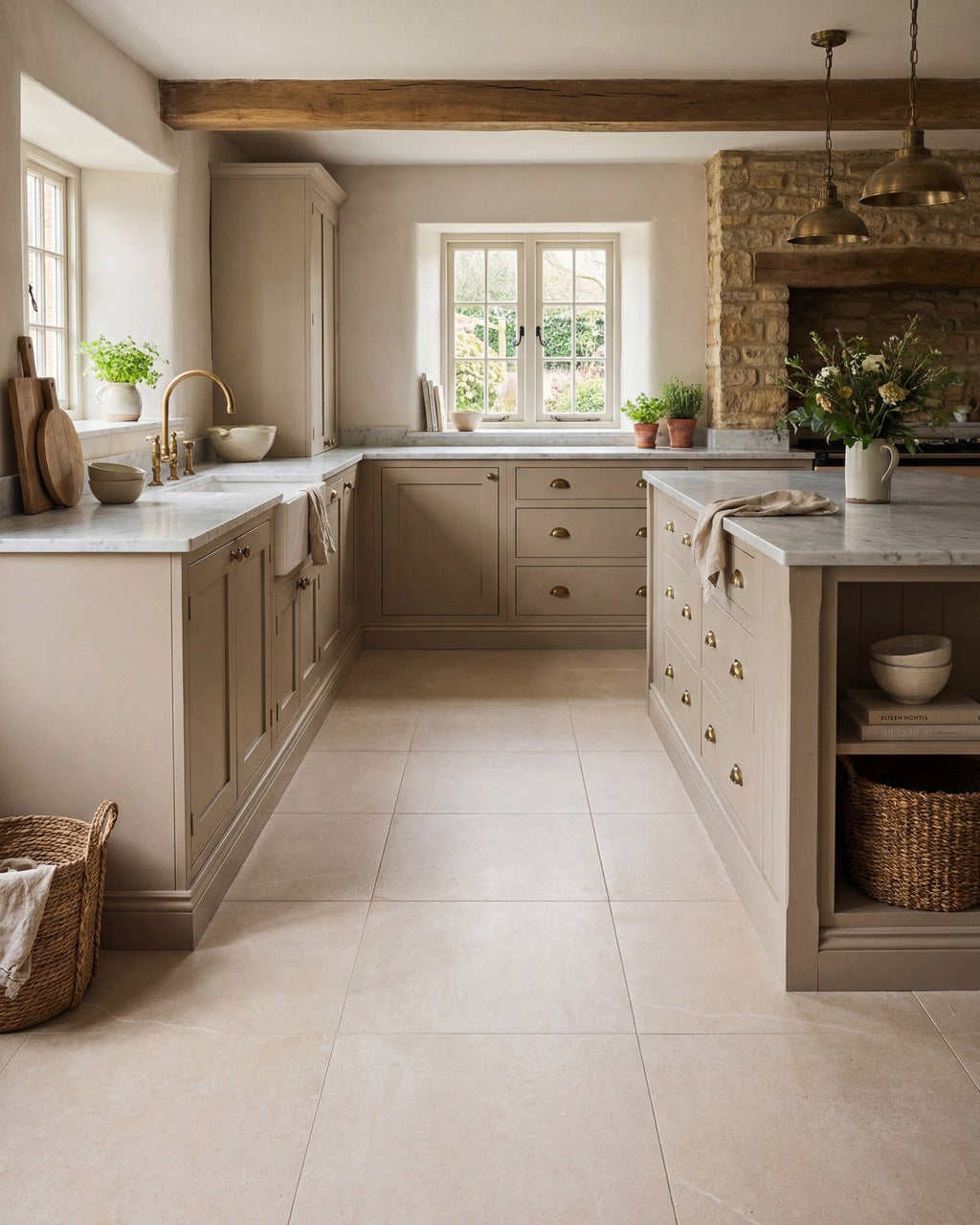 Ca’ Pietra Dorset Porcelain Beige — official gallery image 1