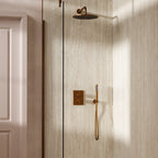Crosswater Crossbox Shower Set 3 with Fixed Head and Pencil Handset