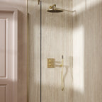 Crosswater Crossbox Shower Set 3 with Fixed Head and Pencil Handset