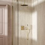 Crosswater Crossbox Shower Set 3 with Fixed Head and Pencil Handset