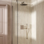 Crosswater Crossbox Shower Set 3 with Fixed Head and Pencil Handset