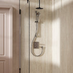 Crosswater Crossbox Shower Set 4 with Fixed Head and Riser Rail Handset