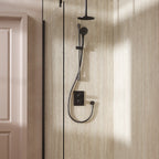 Crosswater Crossbox Shower Set 4 with Fixed Head and Riser Rail Handset