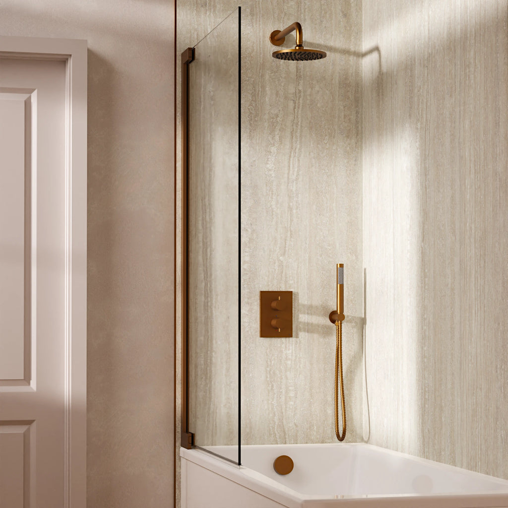Crosswater Crossbox 3 Outlet Shower Set 9 with Pencil Handset and Bath Filler