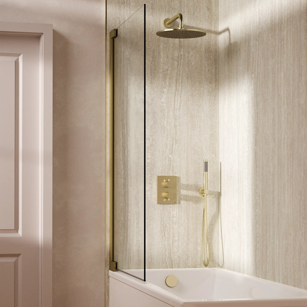 Crosswater Crossbox 3 Outlet Shower Set 9 with Pencil Handset and Bath Filler