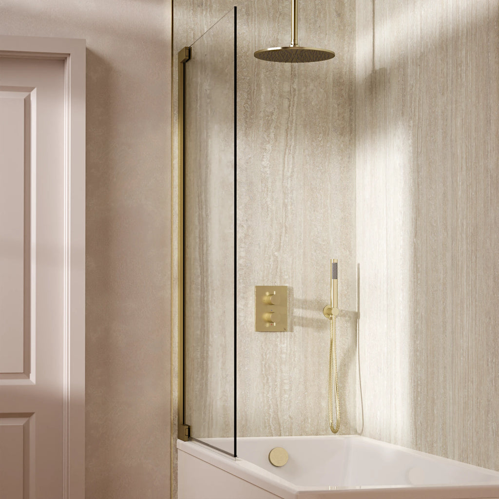 Crosswater Crossbox 3 Outlet Shower Set 9 with Pencil Handset and Bath Filler
